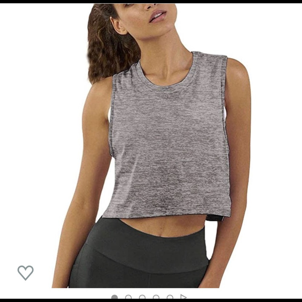 NWT Cropped Workout Top - Picture 1 of 3
